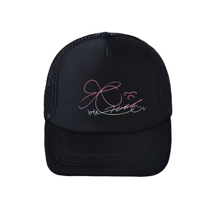 Bulletproof Youth League Hat Signature Baseball Cap Black Peaked Cap Mesh Cap Men And Women Summer Sun Hat