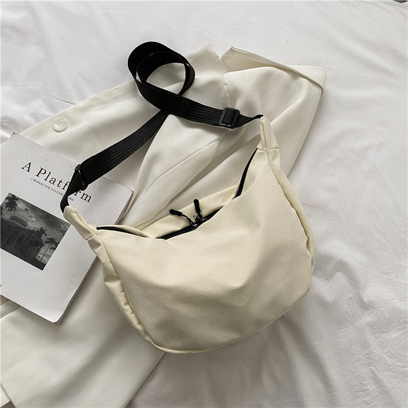 Spring And Summer Feeling Bag New Trendy Fashion Messenger Bag Simple Armpit Women's Bag Ins Girl Casual Bag