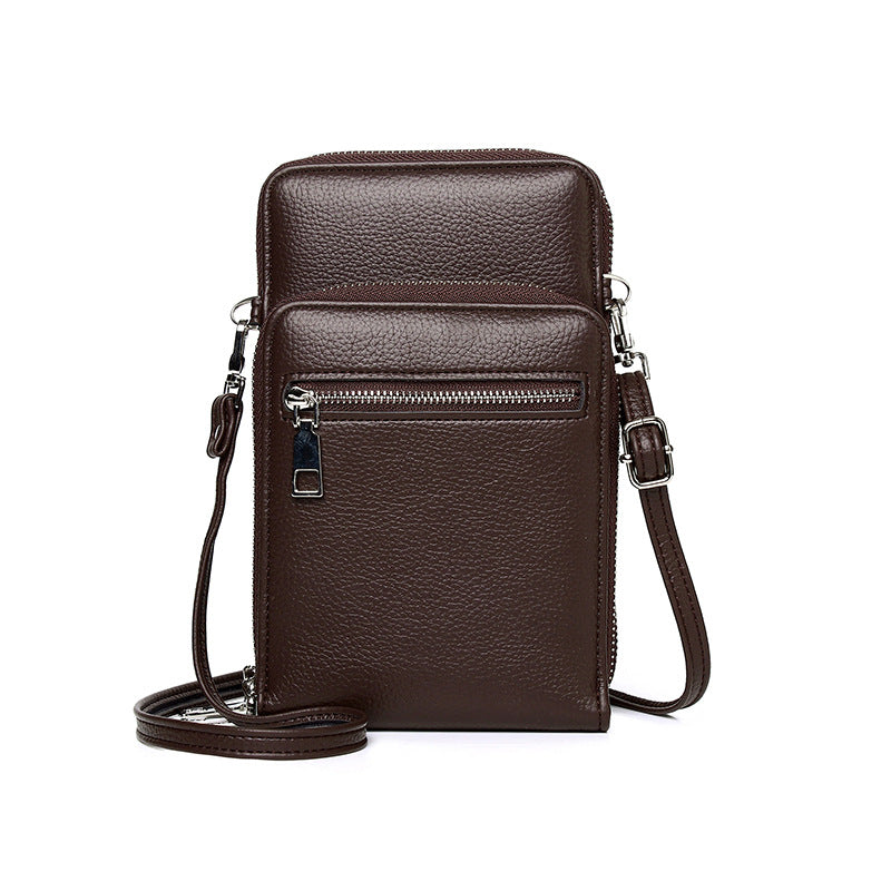 New Bags For Men Solid Color Zipper Bag Men's Messenger Bag Outdoor Messenger Bag Shoulder Tooling Bag