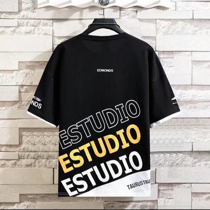 Summer thin short sleeved T-shirt for men