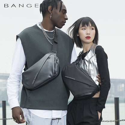 New Shoulder Chest Bag Men's Messenger Bag Korean Version Casual Bag Cycling Bag For Men
