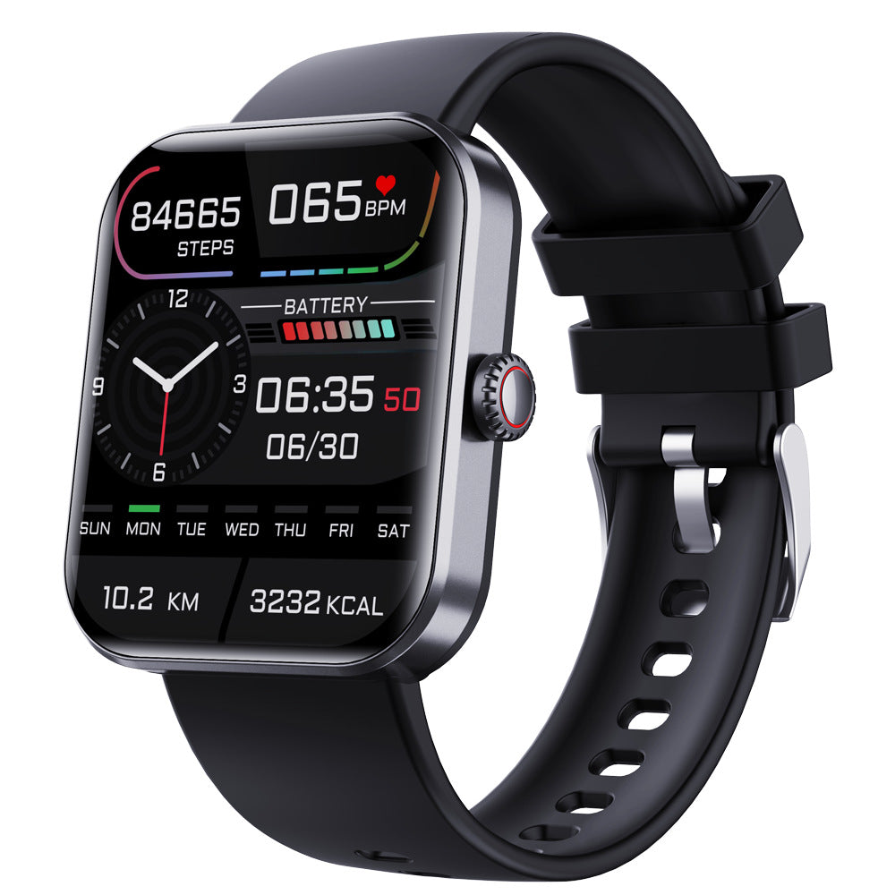 smart watch with heart rate and sleep tracking