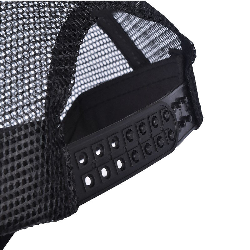 Bulletproof Youth League Hat Signature Baseball Cap Black Peaked Cap Mesh Cap Men And Women Summer Sun Hat