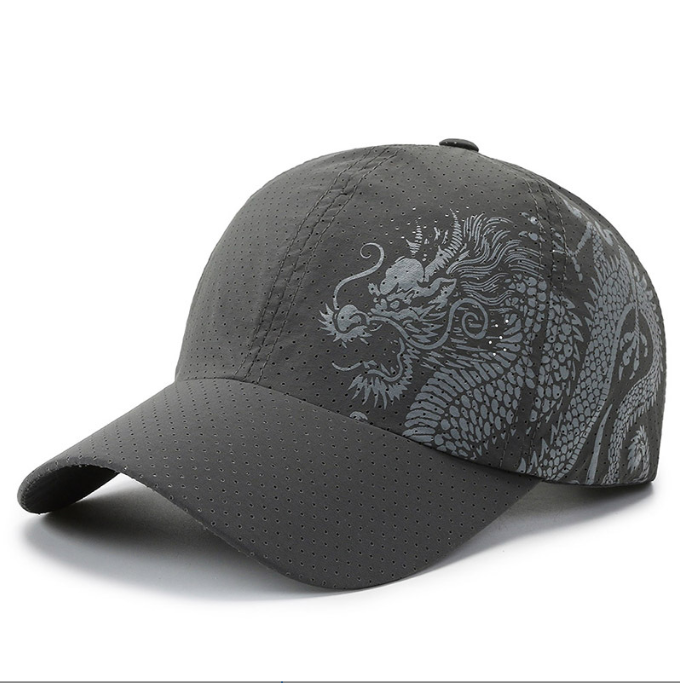 Spring and summer quick drying sports baseball cap Korean version simple men and women cap fashionable mesh breathable mount