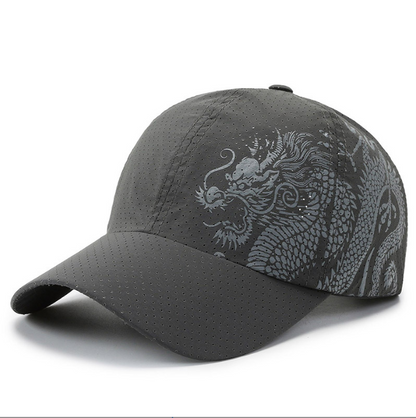 Spring and summer quick drying sports baseball cap Korean version simple men and women cap fashionable mesh breathable mount
